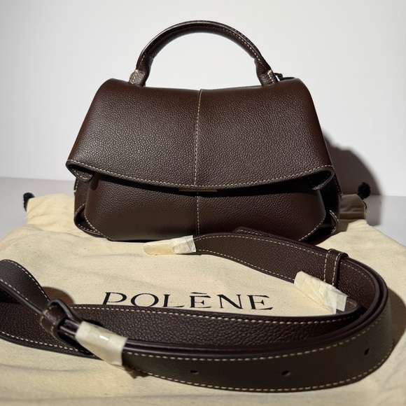 [SOLD OUT] Polène Mokki Mini Bag – Textured Ebony 🤎 - Picture 6 of 10